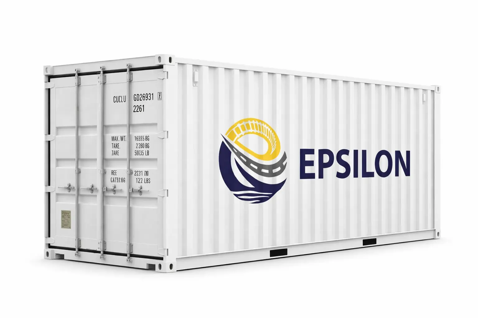 40 foot standard high cube shipping container for freight transport